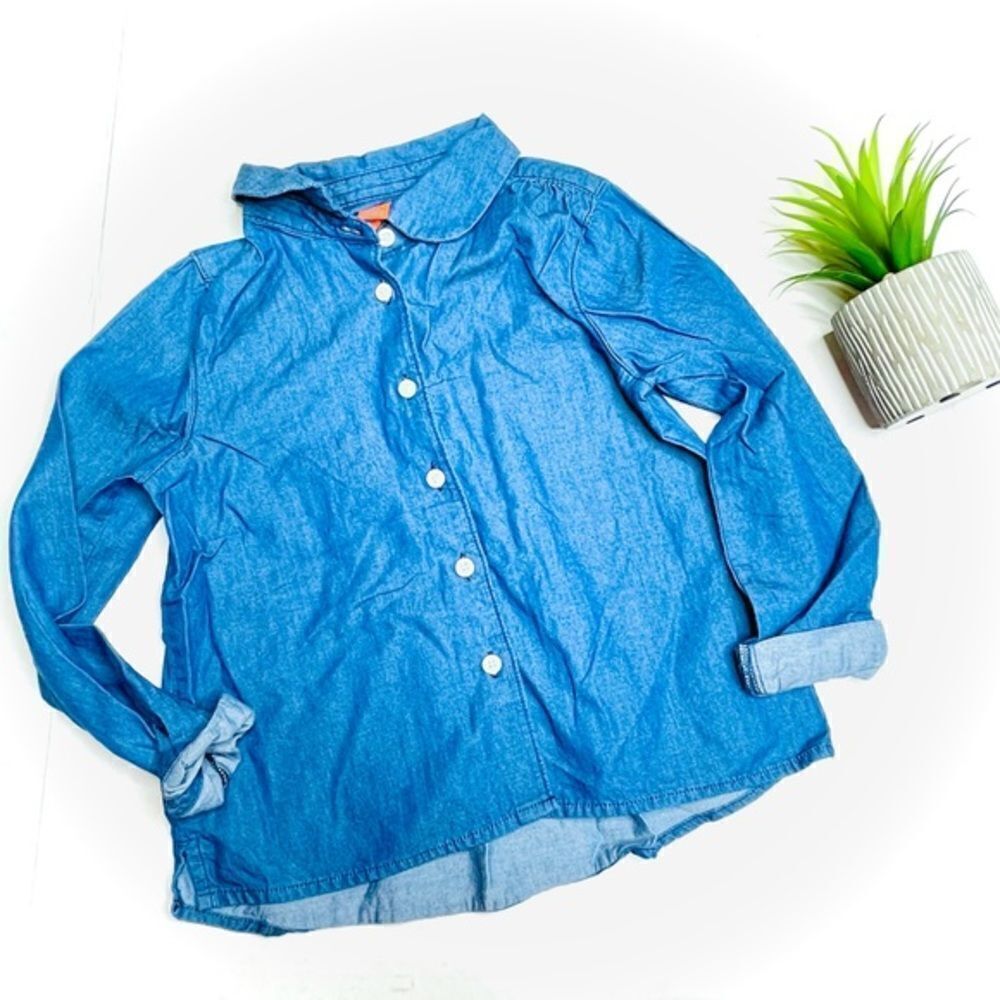𝅺joe Fresh NWOT Chambray Button Down Toddler Shirt